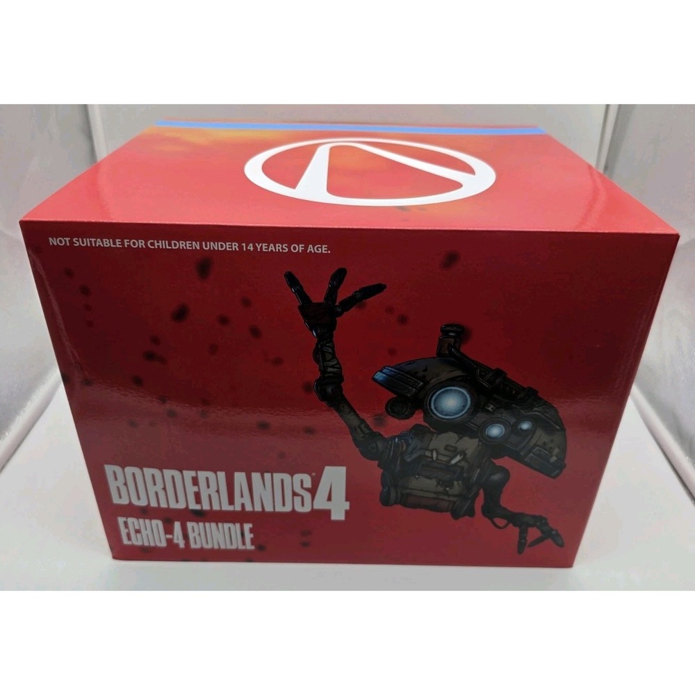 Borderlands 4 ECHO-4 Figure Collector's Bundle Map, Necklace, DLC Gamestop EX
